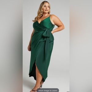 Showpo Dress in emerald